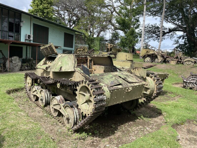 ココポ戦争博物館の戦車